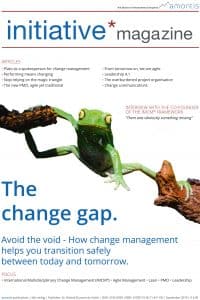 The change gap - initiative*magazine #11 (English edition)