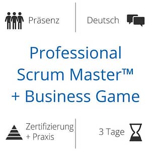 Praesenztraining: Fit für die Zertifizierung PSM1 + Business Game