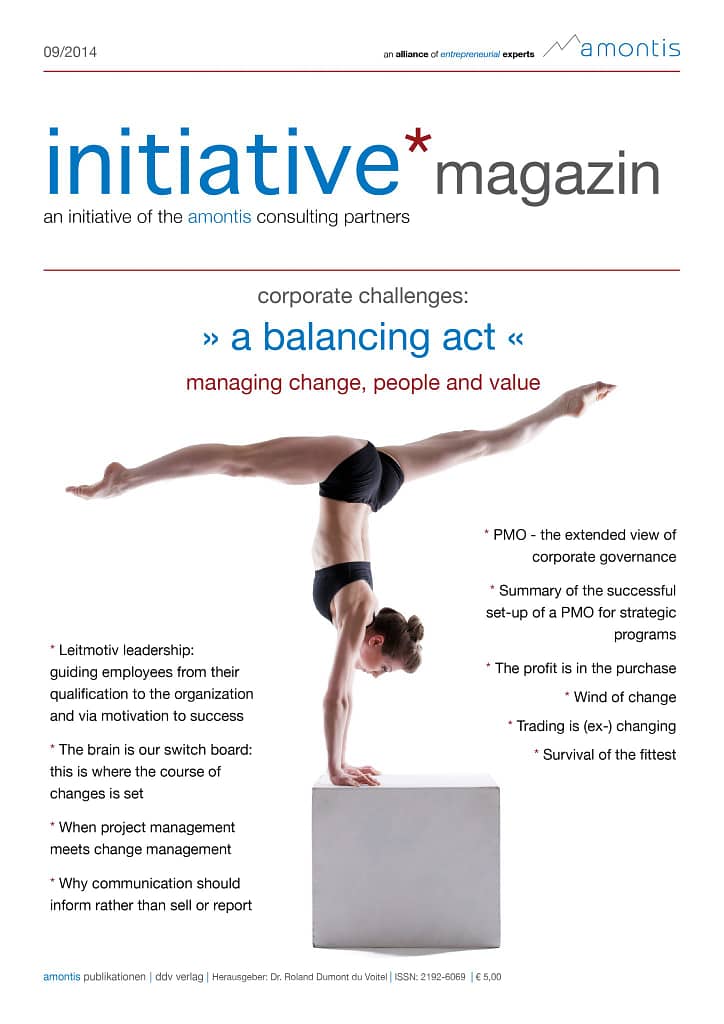 A balancing act - amontis initiative*magazine